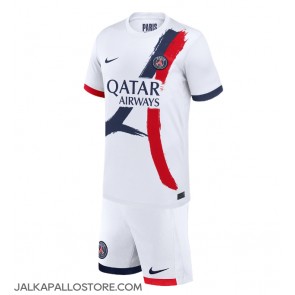 Paris Saint-Germain Vieraspaita Lapsille 2024-25 Lyhythihainen (+ shortsit)